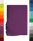 Lavea Spannbettlaken 200x220cm - aus atmungsaktiver Baumwolle - Passgenau für Boxspringmatratzen bis 40cm - Dunkellila Bettlaken mit Gummizug - Jersey Spannbetttuch 200x220cm