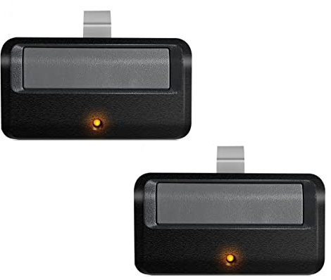 2 for 950ESTD Chamberlain Garage Door Opener Remote, 2011-Present Models, Yellow Learn Button, Security+2.0 MyQ, 3-Year-Warranty