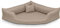 Juelle Orthopädisches Hundebett Eckbett Hundebett mit Orthopädischer Mittelhund-Matratze, Abnehmbarer Schutzhülle, Maschinenwäsche möglich, Dakota M-XXL (100x75cm, Beige)