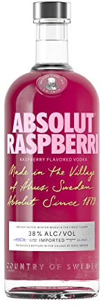 Absolut RASPBERRY Flavored Vodka 38% Vol. 0,7l