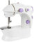 Nähmaschine für Kinder & Anfänger, Mini Nähmaschine mit Fußpedal, Strom und Batteriebetrieb, Zuhause und unterwegs ideal, Handbetrieb, Automatisches Tragbare Nähset,Automatisches Nähen