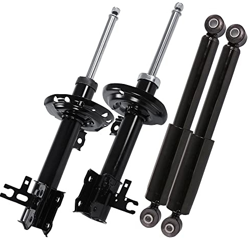 BESTPRICE 4x Gasdruck Stoßdämpfer Vorne und Hinten Federbein, Kompatibel mit OPEL ASTRA H (A04), ASTRA H GTC (A04), ASTRA H Stufenheck (A04), ASTRA H TwinTop (A04)