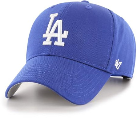 '47 Los Angeles Dodgers MLB Raised Basic Most Value P. Blau Verstellbare Snapback Cap One-Size