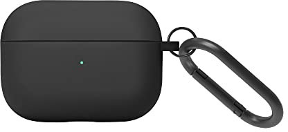 Native Union Roam Case für AirPods Pro 2 – Seidig-Matte Flüssigsilikonhülle – Kompatibel mit AirPods Pro 2 (Schwarz)