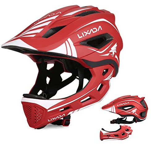 Lixada Casque Enfant Velo, Protection Robuste Casque Trotinette, Ajustement Parfait, Design Respirant -52-58cm(Âge 3-15 Ans)