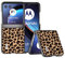 COQUE Adatto per Motorola RAZR 40 Ultra, Motorola RAZR 40 Ultra Pieghevole Flip Leopard Stampa Custodia del Telefono(Giallo)