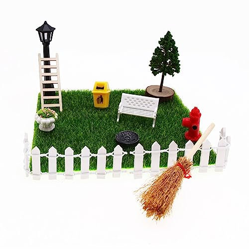 12 Stück Miniatur Garten Zubehör,Weihnachtswichtel Zubehör,Mini Garten Dekoration Set,Miniatur Gartengeräte,Mikrolandschaftgeeignet Zum Dekorieren Von Mini-Garten