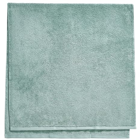 BUTLERS Duschtuch Baumwolle - Fabulous - Saugstark | Farbe Grün - 70x140 cm - Frottiertuch für Wellness & Sport - Badelaken zum Abtrocknen - Frottee