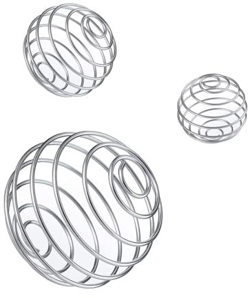 3 pezzi Shaker Ball Frusta, In Acciaio Inox Shaker Ball 3 Misure Miscelazione Sfera Proteine Mixer Shaker Bottiglia Tazza Filo Frusta