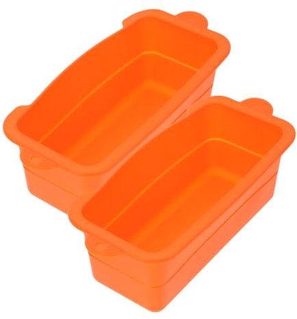 Amosfun 2pcs Silicone Grease Drip Tray Liners for BBQ Griddle Grill Accessories Reusable Outdoor Liners Camping Stove Top