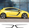 LYABYT 2pcs Auto Seitentür Aufkleber Auto Tuning Zubehör Racing Sport Styling Vinyl Film Aufkleber。 Für Opel Astra h j g k GTC