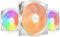 be quiet! Light Wings LX 140mm PWM high-speed White Triple Pack, 3 fans included, illuminated hub, multiple colors+modes, optimized fan blades for extraordinary air pressure, daisy chain option