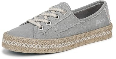 Blowfish Malibu Women's Buenos Sneaker, Fog Grey, 7 UK