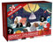 Weihnachts-Adventskalender 2024 für Kinder, 24 Tage Weihnachts-Countdown-Kalender, 24 Bergmineralkristalle, Weihnachts-Countdown-Kalender, Edelsteinstein-Lernset, für Kinder,