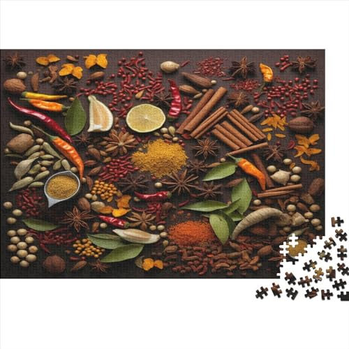 Gewürze Puzzle 1000 Teile Puzzle Für Erwachsene Und Kinder Ab 14 Jahren Puzzel 1000pcs (75x50cm)