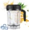 for Vitamix Blender Pitcher 64oz Low-Profile, Vitamix Jug Replacement Container with Blender Blade Assembly, Fit for vitamix Blender Classic C-Series 5200 6300 5000 5500 4200 4500 750 Blender Cup