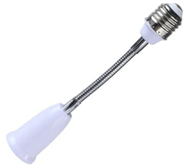 TERNCOEW Rallonge de douille d'ampoule E27 vers E27 avec adaptateur de lumière réglable pour améliorer l'éclairage