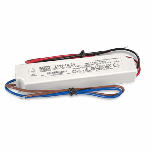 LPH-18-24 Netzteil Trafo MW MEAN WELL LPH-18-24 SNT 24V/DC/0-0,75A/ 18W Transformator