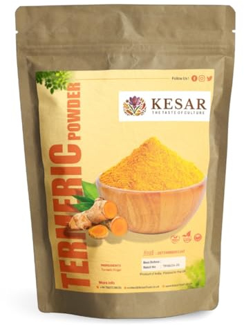 Turmeric Powder | 100% Pure Ground Turmeric Spice | Natural Golden Haldi for Cooking, Curries, Marinades & Spice Blends | Premium Quality – Rich Aroma & Colour