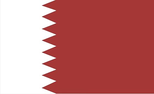 Drapeau Qatar, drapeaux nationaux qatar, drapeaux nationaux ultra drapeaux de bateau / 250 x 150 cm