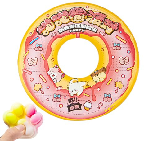 Quetschbare Fidget-Spielzeuge 24 Stück Weiche Entspannende Gadgets | Sensorisches Spielzeug & Fidget Toys für Schule, Klassenzimmer, Reise, Zuhause, Ferien, Auto, Wohnheim, College, Karneval