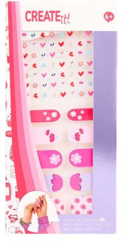 Crate It! Nail Sticker Creation Set 24 - Kreativität für deine Nägel - Bunte Designs