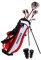 Excellent Right Handed Junior Golf Club Set for Age 6 to 8 (Height 3'8 to 4'4) Set Includes: Driver (15), Hybrid Wood (22), 2 Irons, Putter, Bonus Stand Bag & 2 Headcovers