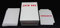 docsmagic.de Deck Box + 60 Double Mat White Sleeves Small Size - Mini Porta Mazzo & Bustine Bianco - YGO