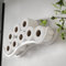 Porte-Papier Toilette en Bois - Étagère en Bois pour Papier Toilette - Blanc