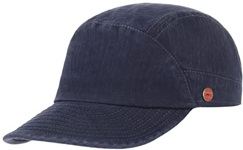 Mayser Marcelo Basecap Fullcap UV-Schutz Made in EU Herren Sommer blau 59 cm