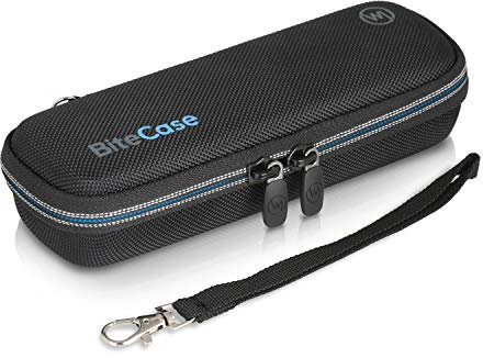 Wicked Chili Tasche passend für Bite Away + bite away® neo Stichheiler | BiteAway Case | Hülle für Bite away | Schutzhülle für Mückenstichheiler (kompakt, wasserabweisend, Fach für Zubehör)