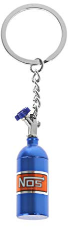 Supefriendly Flasche Schlüsselanhänger Car Styling, Mode Schlüsselanhänger aus Metall Auto-Schlüsselketten-Halter Keyfob Für NOS Turbo Nitrgen Bottle Car Styling