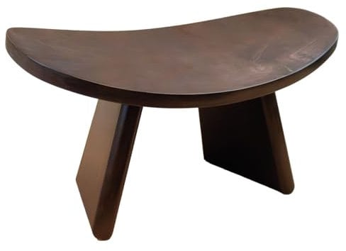 Vivezen – Panchina o sgabello ergonomico e smontabile per meditazione e yoga, in legno di Hevea