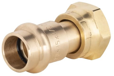 Raccord Cuivre à Sertir Ø15 - Femelle Ecrou Tournant 15x21 NOYON & THIEBAULT