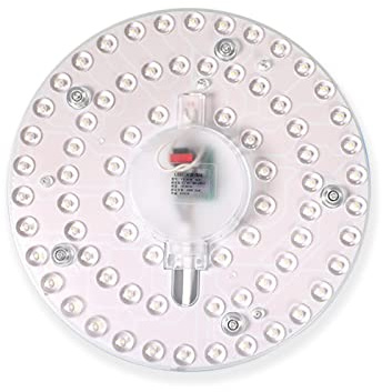 Lixada LED Lichtquellenmodul Retrofit Light Kit für Deckenleuchte Modul Glühbirne Ersatz Weißlicht