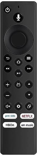 Replace Voice Remote Control Compatible with TCL Fire TV Soundbar Alto 8+ Sound Bar TS8011 TS8011-NA