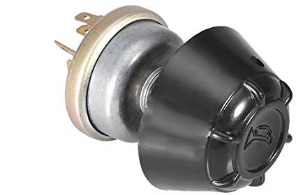 12V Étanche Klaxon Interrupteur Bouton Poussoir Métal pourTracteur-Interrupteur Clignotant Tracteur