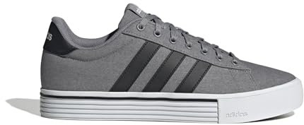 adidas Unisex Daily 4.0 Shoes, Grey/core Black/Cloud White, 44 EU