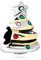 ZakiaHo Christmas Tree Charms for Bracelets Womens XMAS 2023 Jewellery Gifts Compatible with Pandora Bracelets Necklaces