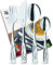 WMF Kinderbesteck Tiere mit Namensgravur - personalisiertes Besteck - individuelles Taufgeschenk - Junge/Mädchen - 4-teiliges Set