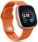 Oumida Silikon Armband für Fitbit Versa 3/4 und Sense/Sense 2 - Sport Ersatz Uhrenarmband für Damen und Herren, Orange