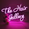 NYXEN Hair Gallery Neon Schild, Dimmbares 42cmx28cm LED Schild,Leuchtschilder an der Wand,Light Signs für die Dekoration von Ladenschildern,Küche, Esszimmer, Hausbar,Wandkunst,Geschenke