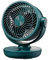 ANAIUCY Small Fan USB Wireless Portable Portable Silent Electric Fan Small Office Table Summer Desktop Small Air Conditioner Rechargeable Air Circulation Electric Fan (Color : Green)
