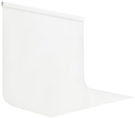 LYLYCTY White Large Screen Backdrop for Photography 10x10FT Zoom Meeting, Game Live Steaming and Photo Studio Shooting Props KLY09