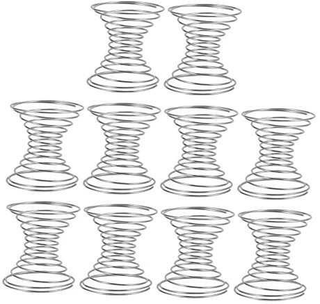 KICHOUSE 10pièces à Ressort Acier Inoxydable Pour Mélanger Ustensiles De Cuisine Shaker De Protéines Poudre