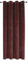 TiborTex Verdunkelungsvorhang Samt weich 140x175 cm Bordeaux Ösen Vorhang Blickdicht abdunkelnd Gardine Ösenaufhängung