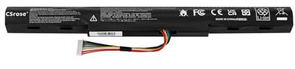 CSrose AS16A5K AS16A7K AS16A8K Batterie pour Acer Aspire E15 E5-475 E5-475G E5-575 E5-575G E5-575T E5-575TG E5-553 E5-553G F15 F5-573 F5-573G F5-573G-52M7 F5-573G-574E E17 E5-774 E5-774G E5-523G