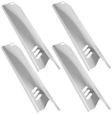 KONTONTY 4 Pièces Plaques de Chauffe Réglables pour Barbecue de Accessoires de Grillage pour Cuisson Équilibrée Durable