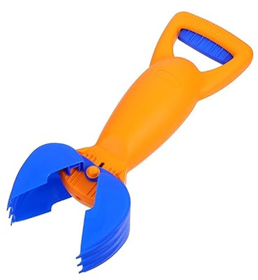 FUNNETOYU Tragbares Sandspielzeug Greifzange aus Robustem Leichtes Strandspielzeug für Jungen und Mädchen Handliches Sandgreifer für Strand und Sandkasten Fördert Spielerisch Feinmotorik