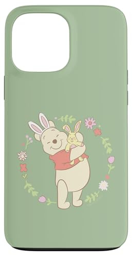 Disney Winnie the Pooh Easter Bunny Hug Pastel Spring Flower Case for iPhone 13 Pro Max